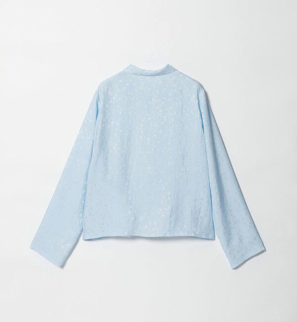 STEVEN ALAN「＜Steven Alan＞フラワー ジャガード チャイナモチーフボタン シャツ」|シャツ・ブラウス|