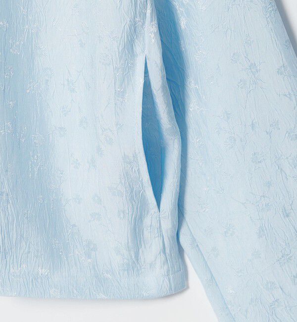 STEVEN ALAN「＜Steven Alan＞フラワー ジャガード チャイナモチーフボタン シャツ」|シャツ・ブラウス|