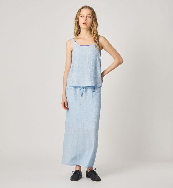 STEVEN ALAN「＜Steven Alan＞フラワー ジャガード ロング スカート」|スカート|