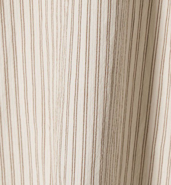 STEVEN ALAN「＜Steven Alan＞コットン バックオープン フリル ブラウス」|シャツ・ブラウス|