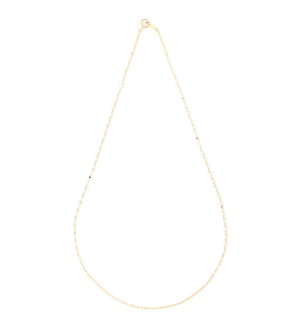 Ray BEAMS 「Ray BEAMS / K10 マリーナチェーン ネックレス」|ネックレス|