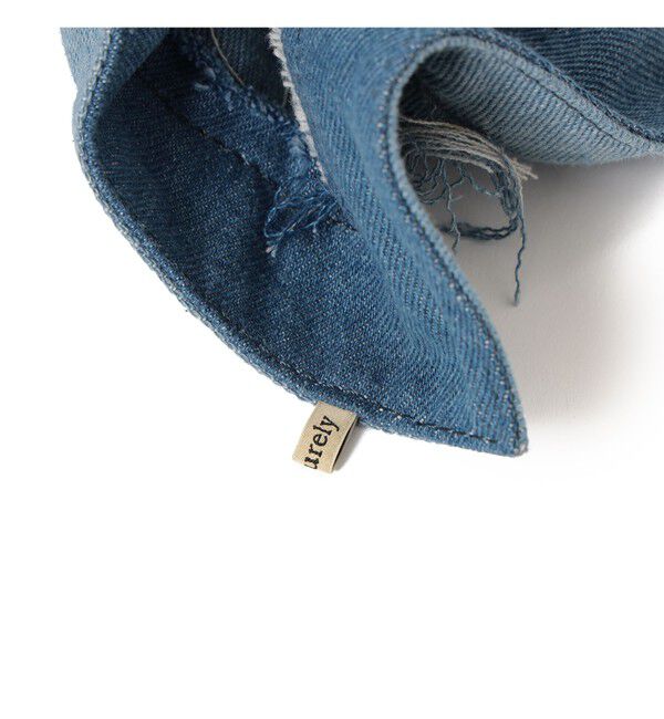 BEAMSBOY「maturely / デニム リペア スクエア シュシュ」|その他|