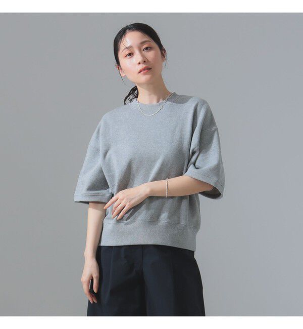 Demi-Luxe BEAMS 「【別注】SLOANE / 裏毛 半袖 スウェット」|スウェット・ジャージ|