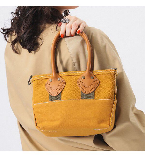 BEAMSBOY「【別注】L.L.Bean / Deep Bottom Leather Handle Zip Tote Mini」|その他|