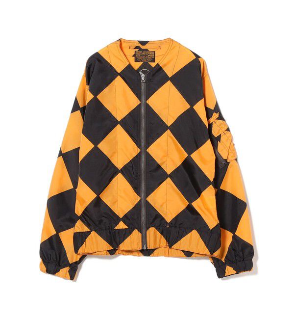 BEAMSBOY「BUZZ RICKSON'S / LINE CREW G1」|ブルゾン・スタジャン|ORANGE