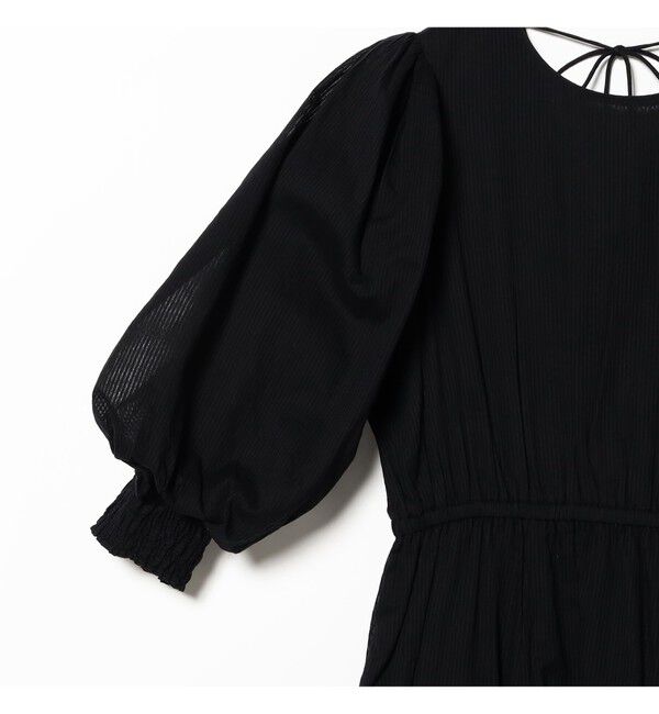 Demi-Luxe BEAMS 「【別注】ne Quittez pas / ドビー ストライプ ワンピース」|ワンピース|