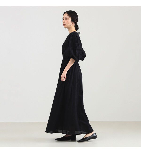 Demi-Luxe BEAMS 「【別注】ne Quittez pas / ドビー ストライプ ワンピース」|ワンピース|