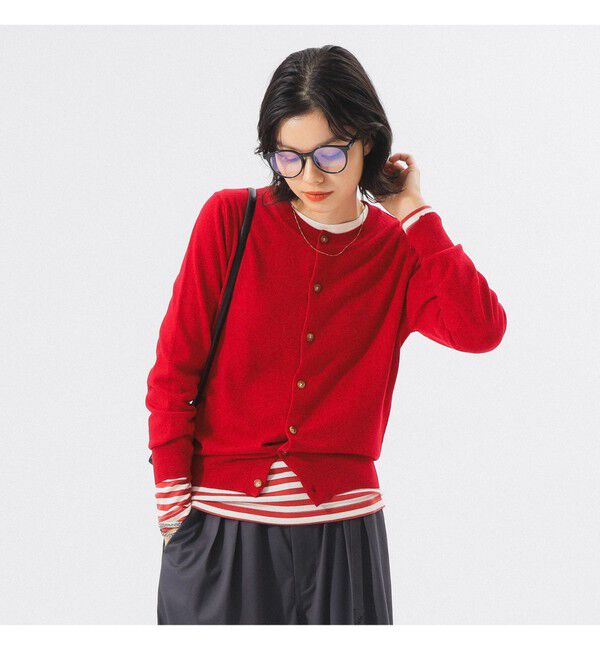 BEAMSBOY「12ゲージ BB エンブロイダリー カーディガン」|ニット・セーター|