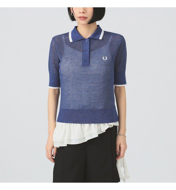 Ray BEAMS 「【別注】FRED PERRY / RIB KNITTED SHIRT」|ニット・セーター|
