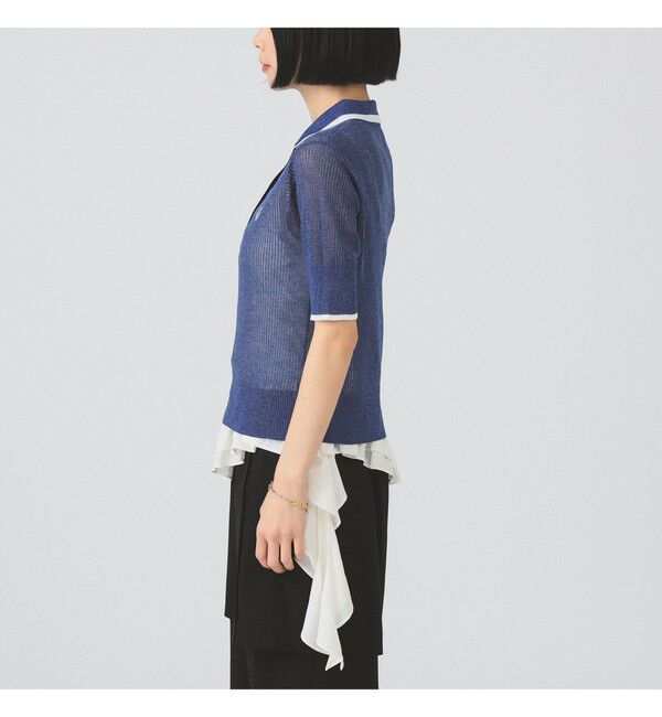 Ray BEAMS 「【別注】FRED PERRY / RIB KNITTED SHIRT」|ニット・セーター|