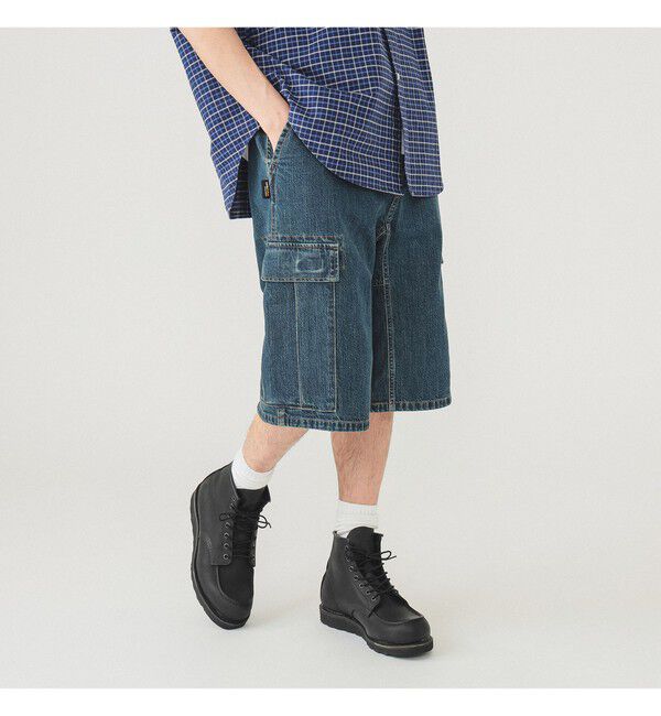 BEAMS「【別注】Gramicci / コーデュラデニム カーゴ ショーツ」|その他|