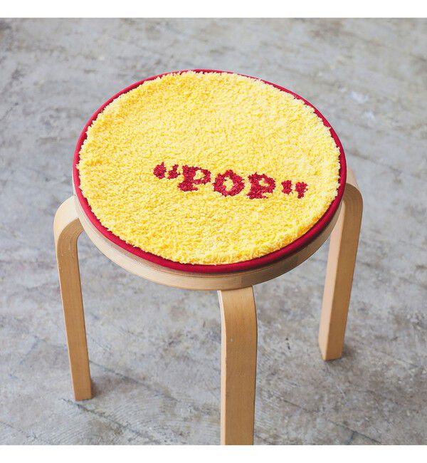 BEAMS「Badge Rug」|トイレタリー・ランドリーグッズ|POP