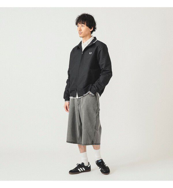 BEAMS「クォーターレングス ペインターデニム」|デニム|