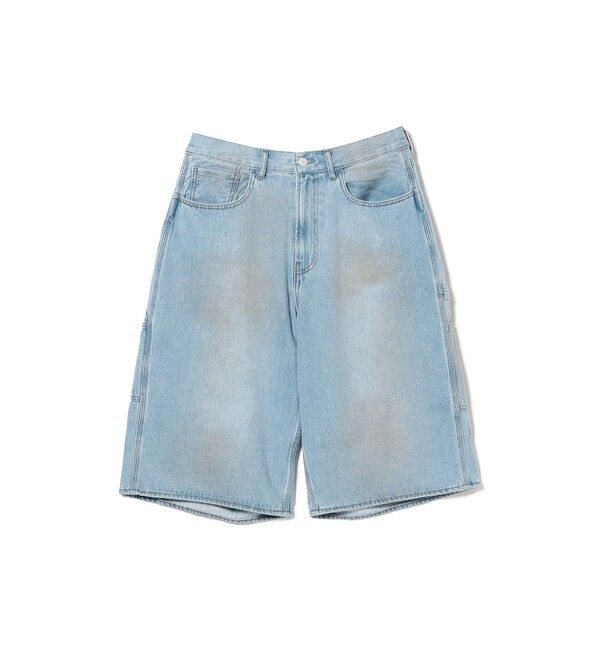 BEAMS「クォーターレングス ペインターデニム」|デニム|