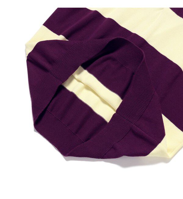 BEAMS「ワイドフィット 7ゲージ ラガー ニットポロシャツ」|ニット・セーター|