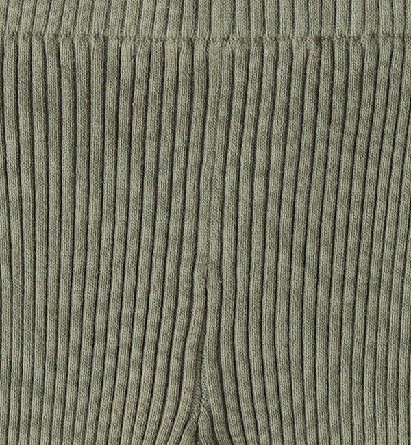 SHIPS KIDS「SHIPS KIDS:80～140cm / リブ レギンス（無地）」|レギンス・スパッツ|