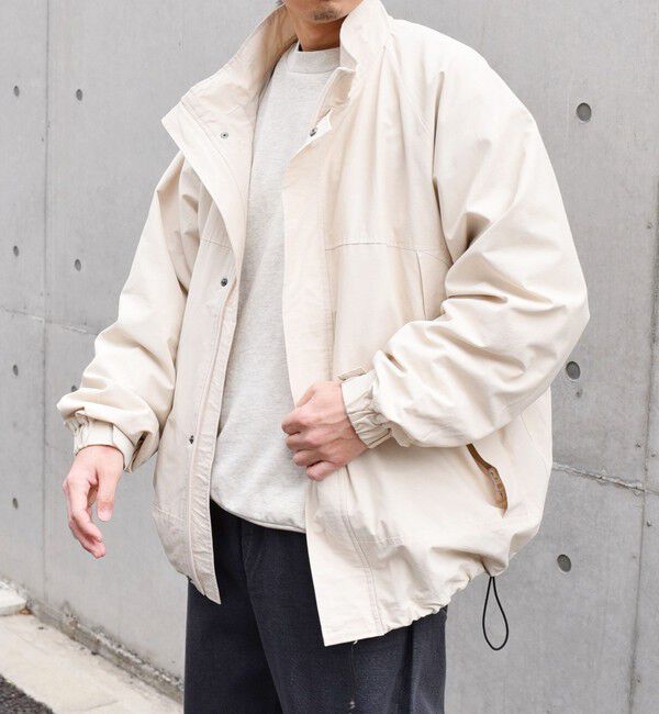 SHIPS any「【SHIPS any別注】HINSON: ショート モンスター ブルゾン 24SS ◇」|ブルゾン・スタジャン|