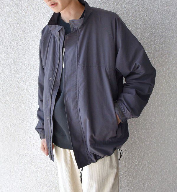 SHIPS any「【SHIPS any別注】HINSON: ショート モンスター ブルゾン 24SS ◇」|ブルゾン・スタジャン|