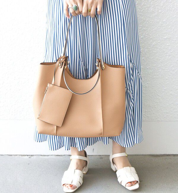 SHIPS any「【WEB限定】SHIPS any: 2WAY ハンドル トートバッグ」|トートバッグ|