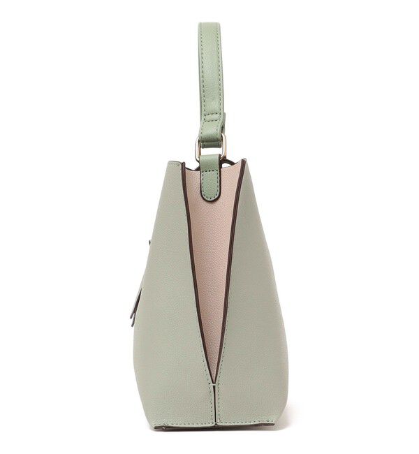 SHIPS any「《一部追加予約》SHIPS any: バイカラー2WAY スクエア ショルダー バッグ」|ショルダー・メッセンジャー|