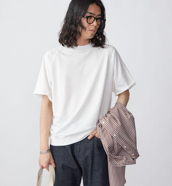 SHIPS「SHIPS: カネマサ 36ゲージ 裏毛 ショートスリーブ Tシャツ」|シャツ・ブラウス|