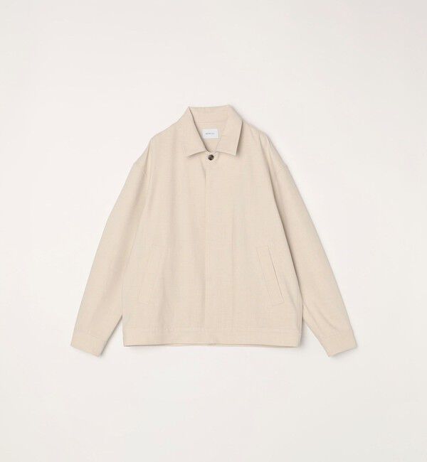 SHIPS any「SHIPS any: 〈手洗い可能〉 ショート ブルゾン 24FW◇」|ブルゾン・スタジャン|