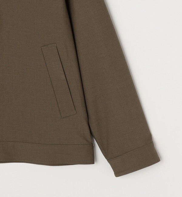 SHIPS any「SHIPS any: 〈手洗い可能〉 ショート ブルゾン 24FW◇」|ブルゾン・スタジャン|