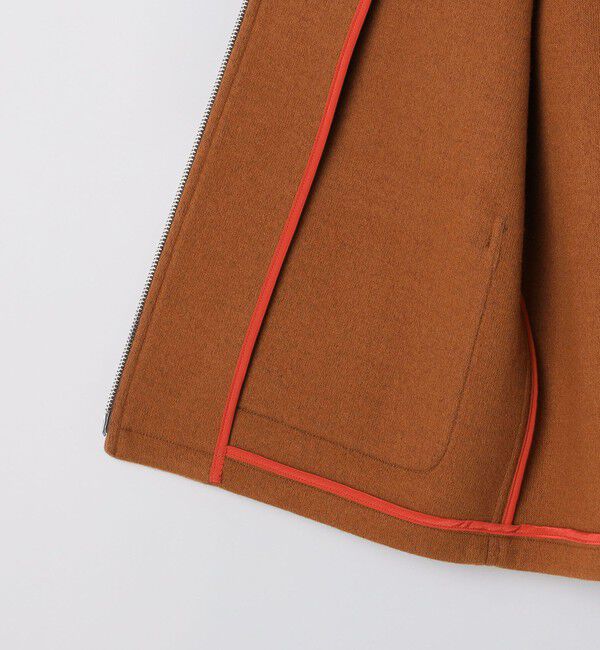 SHIPS「BATEAUX DE SHIPS: ボイルドウール ジップ ベスト」|ダウンベスト・ベスト|