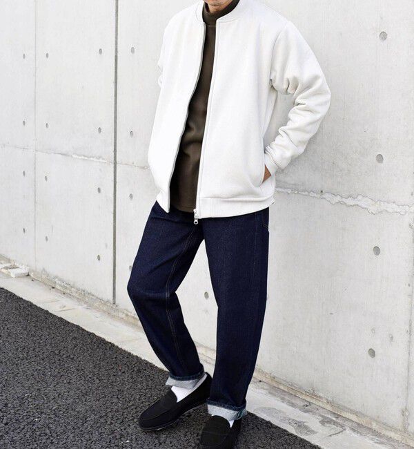 SHIPS any「SHIPS any: 〈洗濯機可能〉フェイクスエード (ポリエステル) ジップ ブルゾン 23AW◇」|ブルゾン・スタジャン|