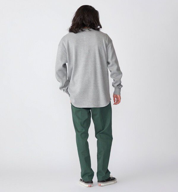 SHIPS「【SHIPS別注】THYARD:  ヘンリーネック サーマル 長袖 カットソー」|Tシャツ・カットソー|