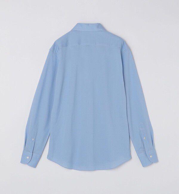 SHIPS「SHIPS: ALBINI ジャージー 無地 ワンピースカラー シャツ」|シャツ・ブラウス|