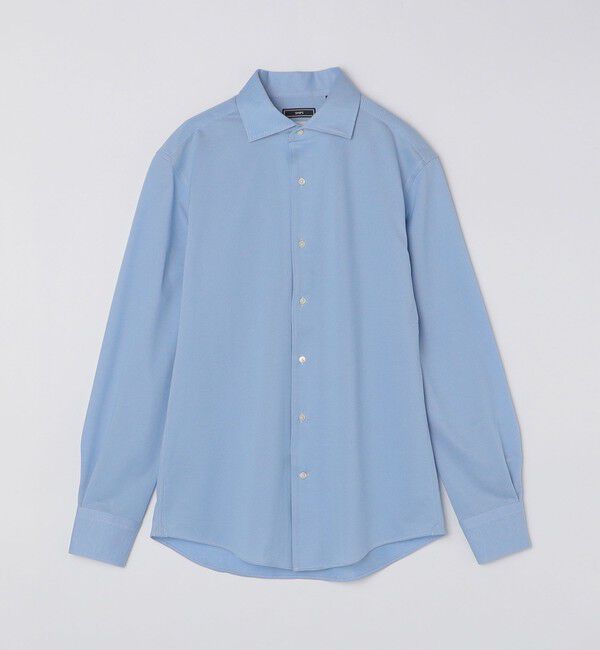 SHIPS「SHIPS: ALBINI ジャージー 無地 ワンピースカラー シャツ」|シャツ・ブラウス|