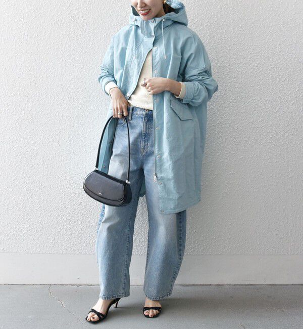 SHIPS any「SHIPS any:〈洗濯機可能〉オーバー フーディ ブルゾン コート」|その他|