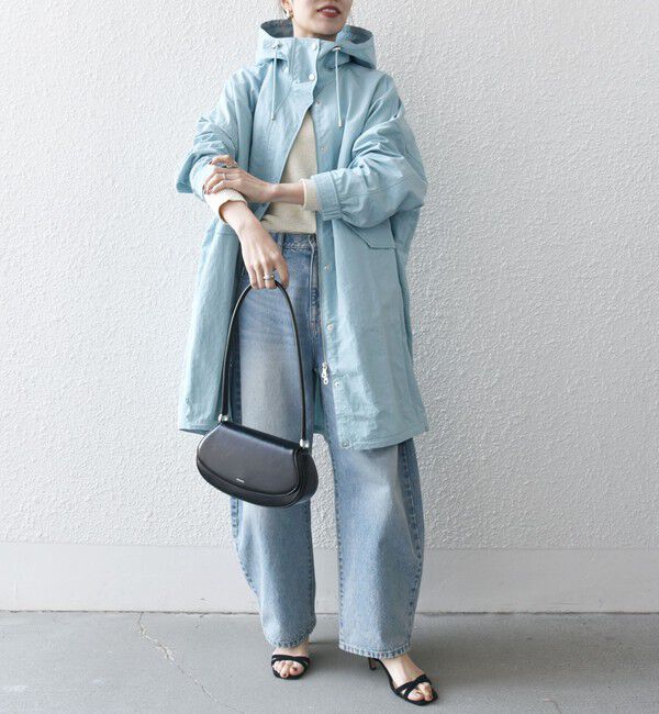 SHIPS any「SHIPS any:〈洗濯機可能〉オーバー フーディ ブルゾン コート」|その他|