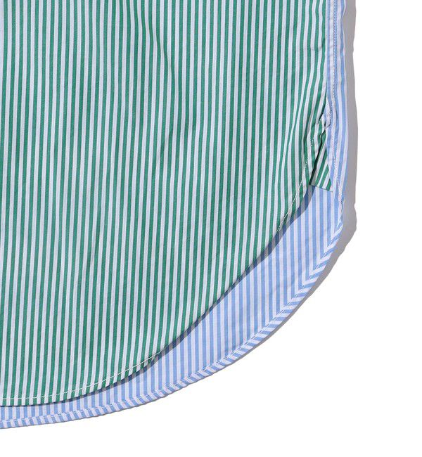 SHIPS「Southwick: Gate Label ボタンダウン ブロード ストライプ シャツ」|シャツ・ブラウス|