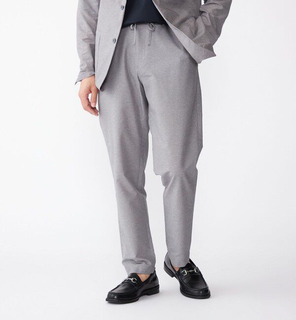 SHIPS「SHIPS:〈手洗い可能/セットアップ対応〉スーパーライト イージーパンツ」|スラックス|