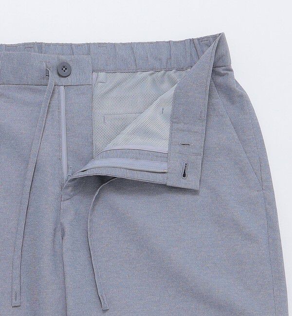 SHIPS「SHIPS:〈手洗い可能/セットアップ対応〉スーパーライト イージーパンツ」|スラックス|