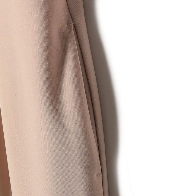 SHIPS for women「little black:Vネック ワイド シルエット オールインワン（セレモニー対応可）」|オールインワン|