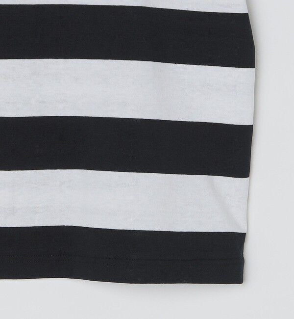SHIPS「【BATEAUX DE SHIPS別注】Le Minor: ボーダー クルーネック Tシャツ」|Tシャツ・カットソー|