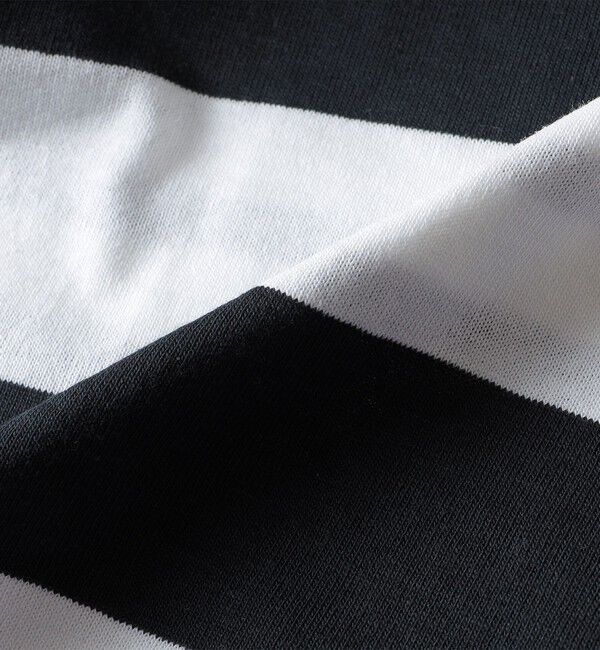 SHIPS「【BATEAUX DE SHIPS別注】Le Minor: ボーダー クルーネック Tシャツ」|Tシャツ・カットソー|