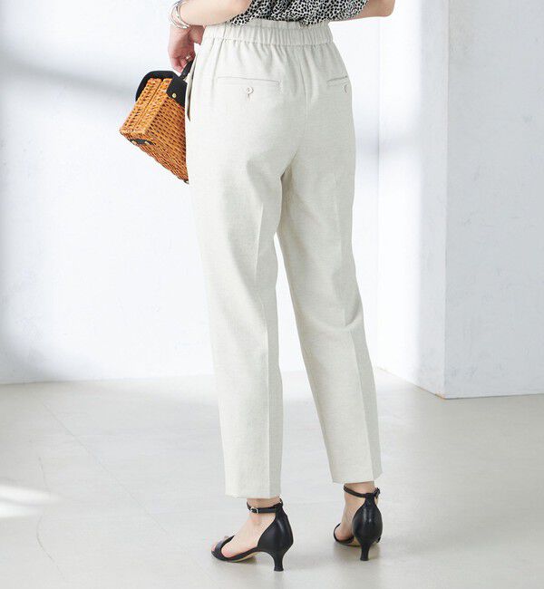 SHIPS for women「〈手洗い可能／UVカット〉ドライ オックス テーパード パンツ」|その他|