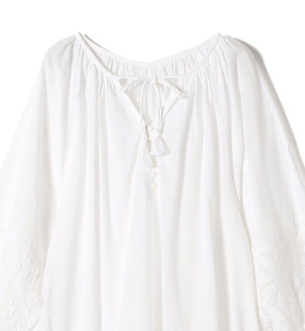 SHIPS for women「Fanaka:〈手洗い可能〉アップリケ ワンピース」|ワンピース|