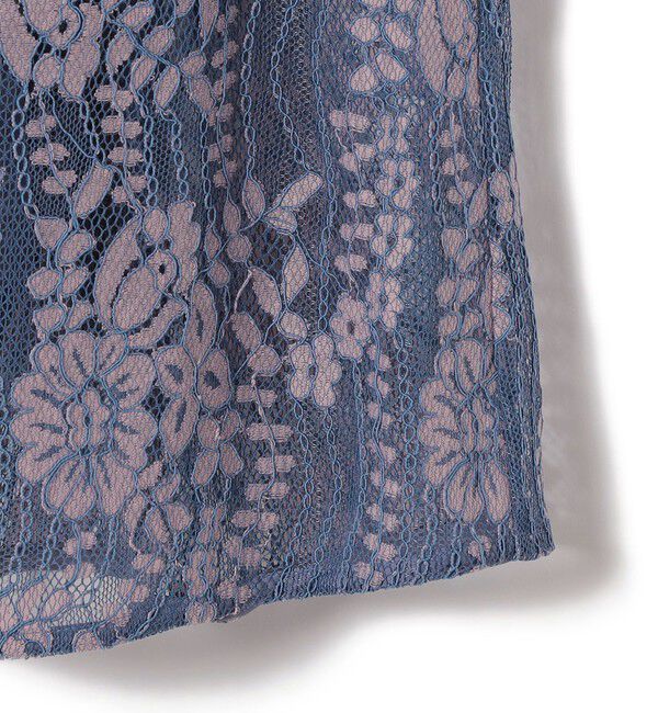 SHIPS for women「kaene:バックリボンレースワンピース 2（セレモニー対応可）」|ワンピース|