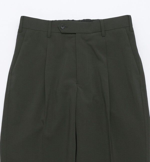 SHIPS「【SHIPS別注】FANTASTICDAYS: ウールライク 1プリーツ イージーパンツ」|その他|