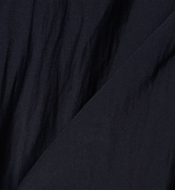 SHIPS for women「〈手洗い可能〉パウダリー 割繊 スタンドカラー ブラウス」|シャツ・ブラウス|