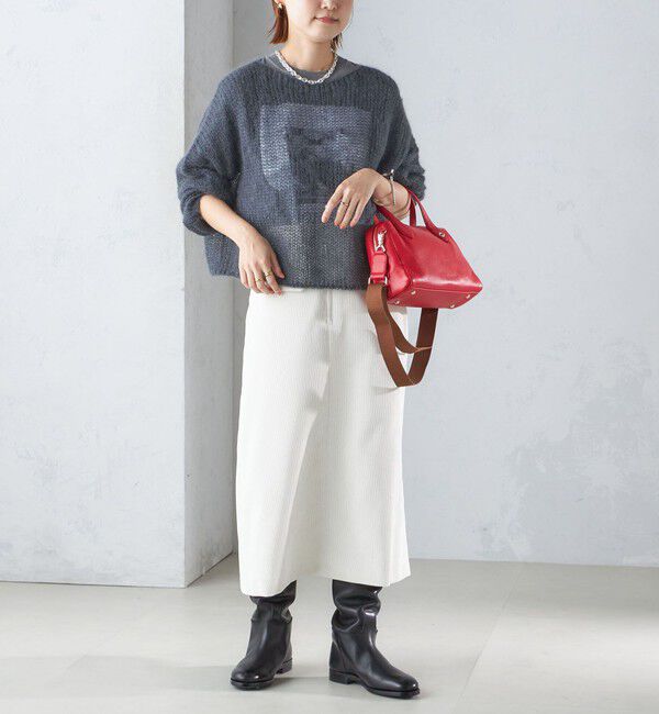 SHIPS for women「〈洗濯機可能〉コーデュロイ セミフレア スカート」|スカート|