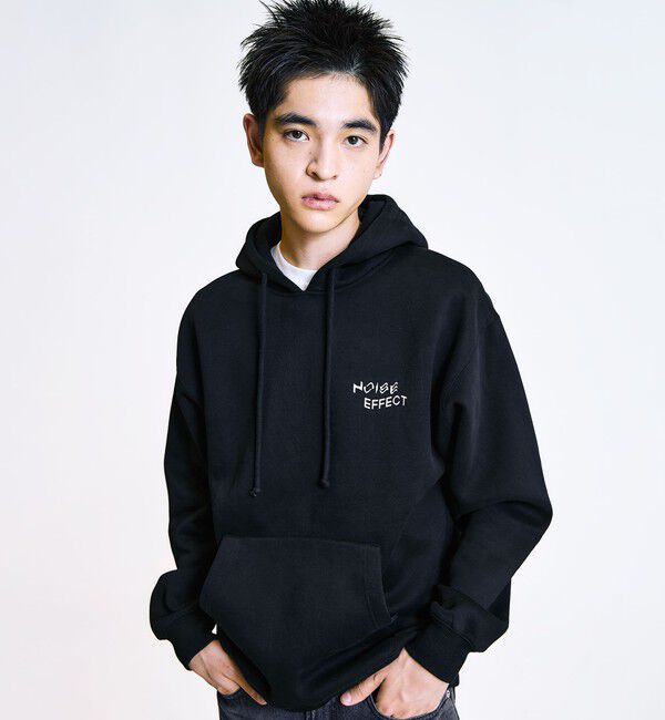 SHIPS「City Ambient Products: スプレープリント グラフィック プリント パーカー」|パーカー|