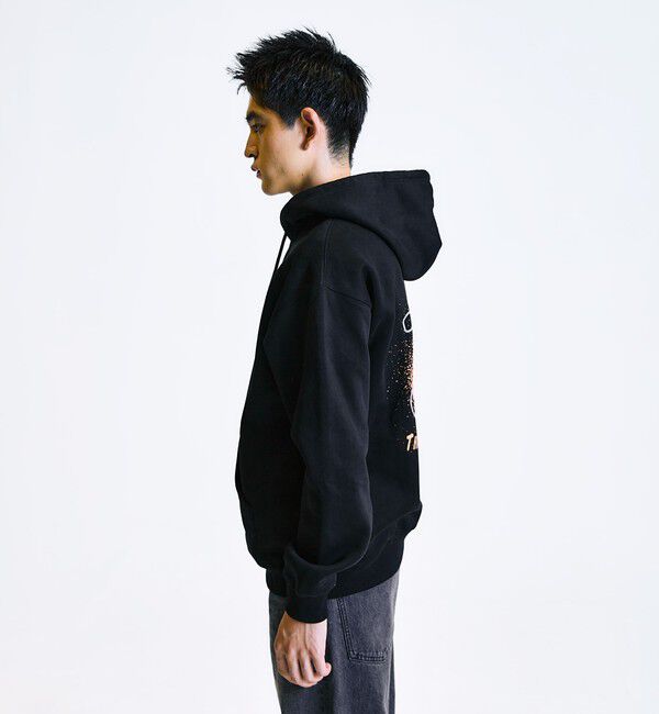 SHIPS「City Ambient Products: スプレープリント グラフィック プリント パーカー」|パーカー|