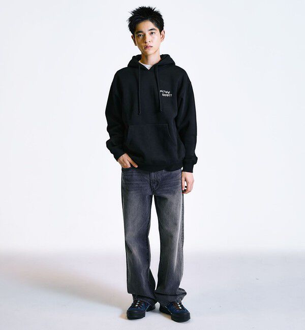 SHIPS「City Ambient Products: スプレープリント グラフィック プリント パーカー」|パーカー|