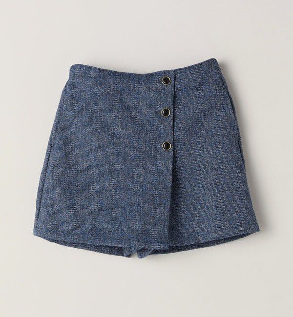 SHIPS Colors 「SHIPS Colors:〈洗濯機可能〉 ツイーディー ショーツ (90～140cm)」|キュロット|